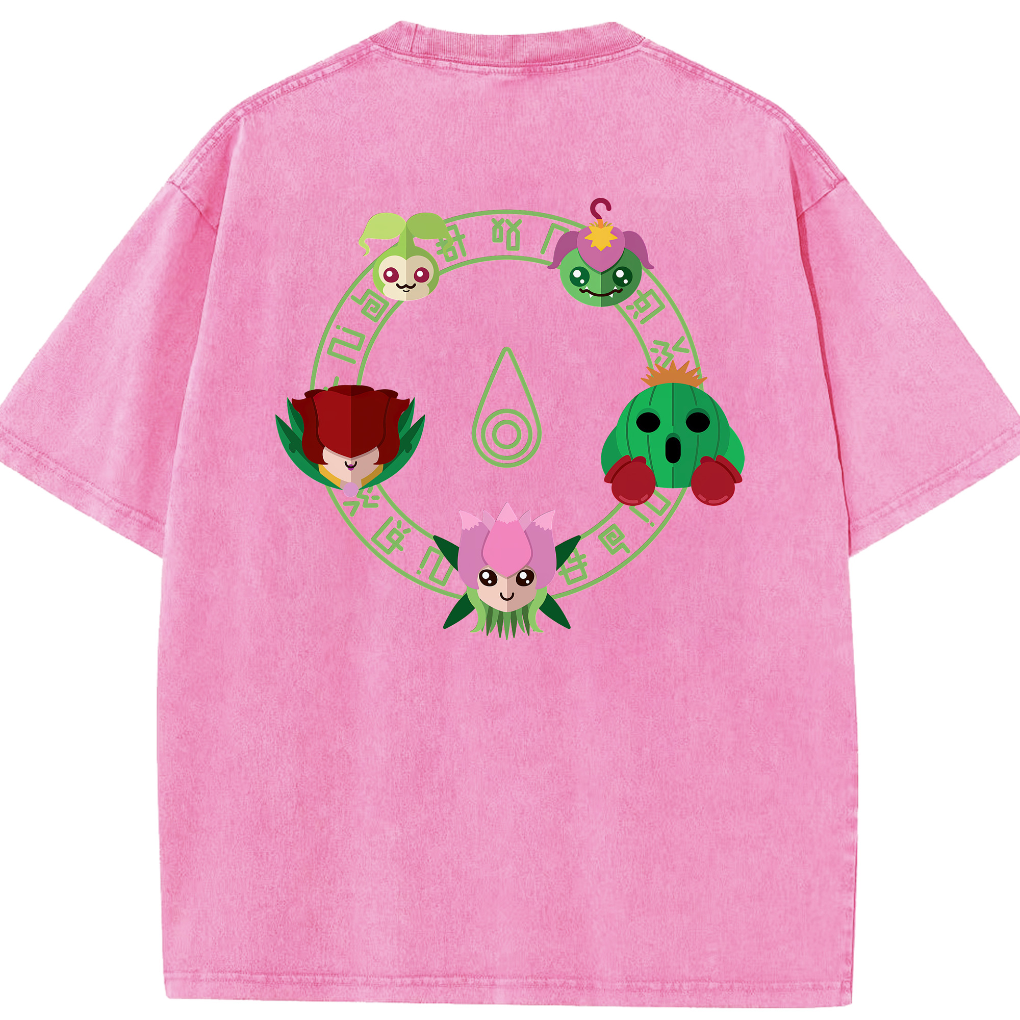 （画像用） Digimon デジタルモンスター/デジモン 綿100% ヴィンテージ風 半袖Tシャツ（背面プリント）